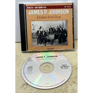 James P Johnson Harlem Stride Piano CD Jazz Archives No 111 1921/1929 25 Tracks